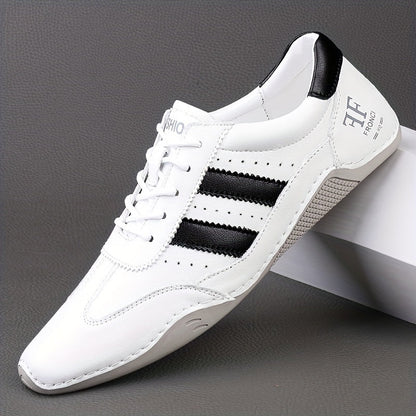 Herr Sneakers Sportig Vardagssko med Modern Design för Fritid och Stadsliv