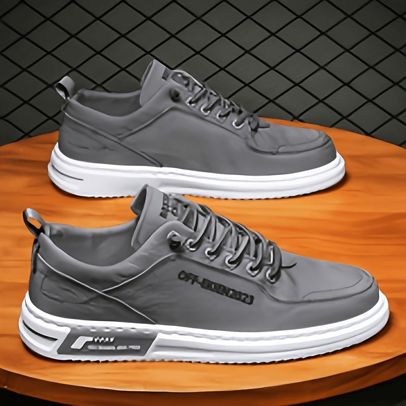 Herr Sneakers Låga Streetwear Modern Stil Vardagsbruk