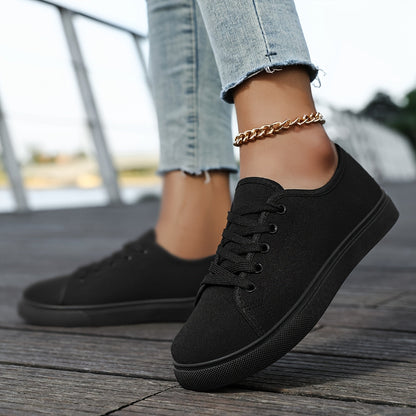 Dam Sneakers Låg Profil Vardagsskor Trendig Fritidsstil