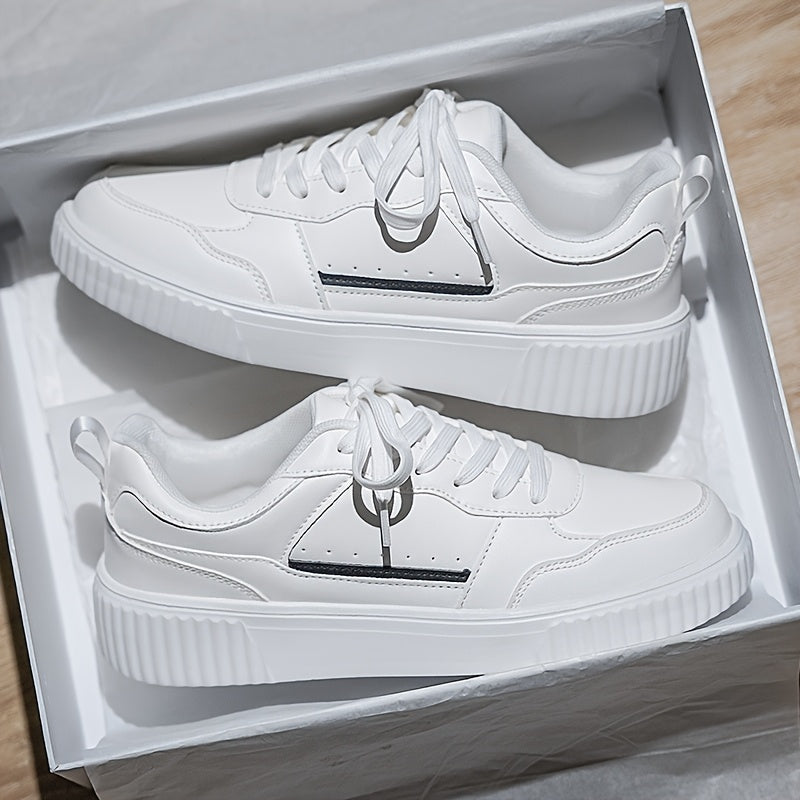 Herr Sneakers Låg Modell Modern Streetstil Vardag