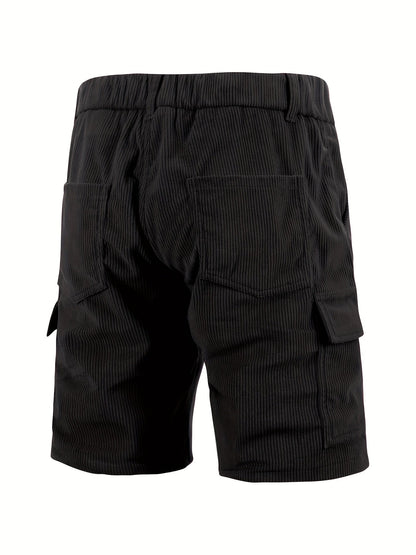 Herrarnas trendiga cargoshorts med avslappnad passform – Perfekta för vardag och fritid