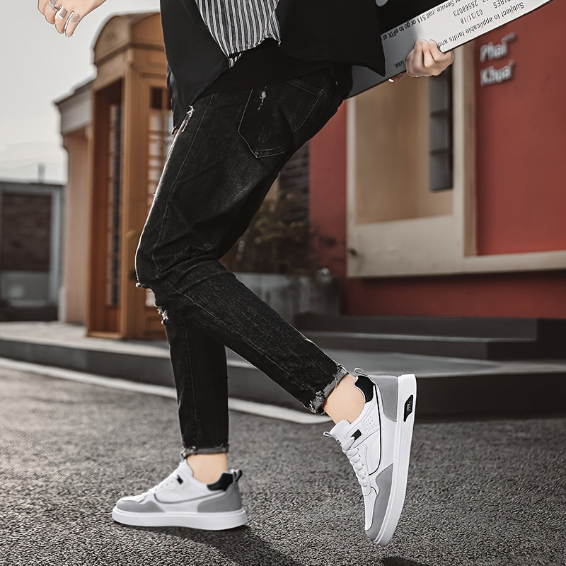 Herr Sneakers Sportiga Låga Vardagsskor Trendiga Fritidsskor