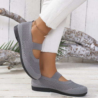 Dam Mary Jane Promenadskor – Bekväma och Flexibla Vardagsballerinas