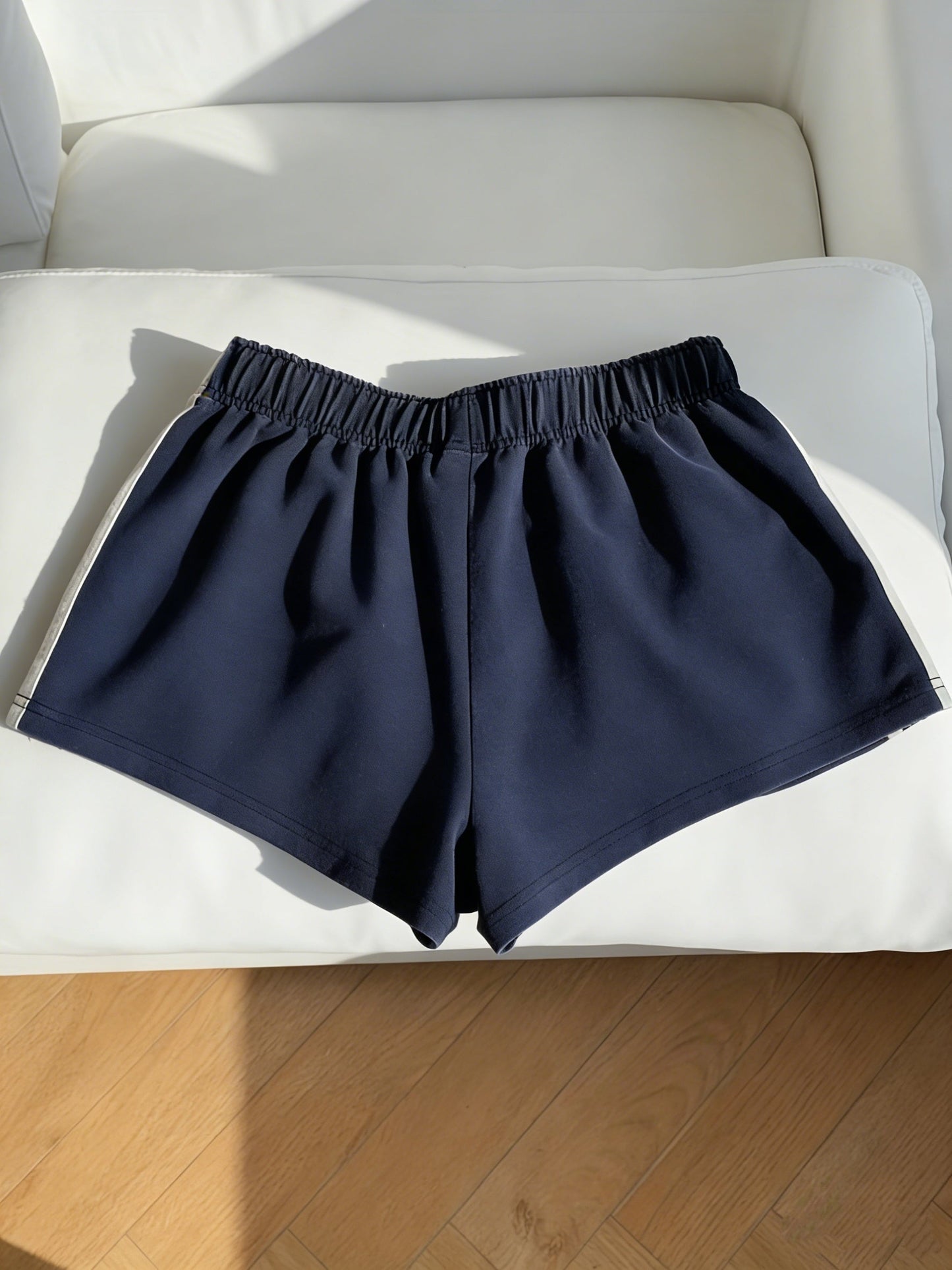 Damers sportiga shorts med avslappnad passform för löpning och fritid