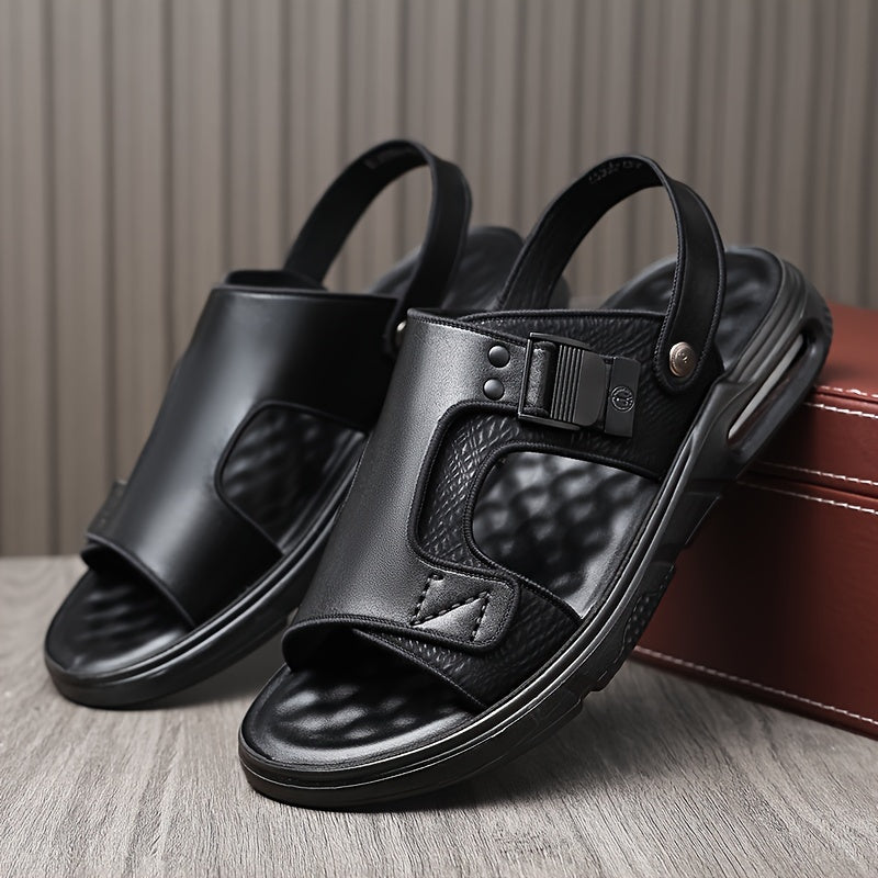 Herrsandaler med modern design och stötdämpande sula för vardagsbruk och fritid
