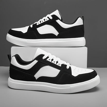 Herr Sneakers Låg Modell Preppy Stil för Vardagsbruk