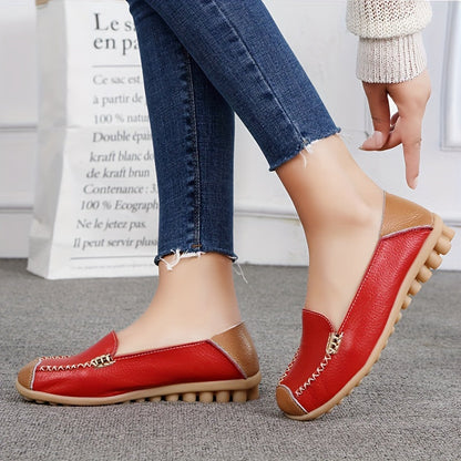 Dam Loafers Casual Komfort Skor Slip-on Vardag Eleganta Promenadskor