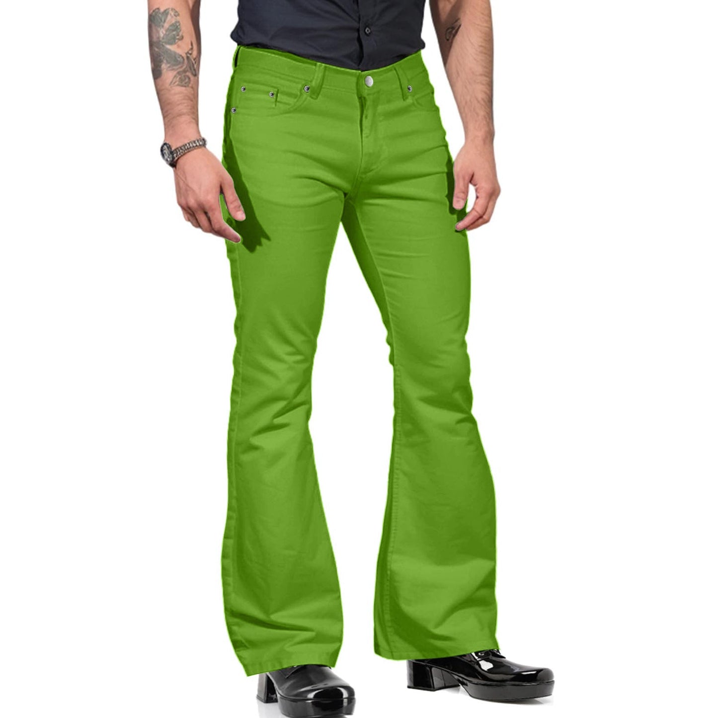 Charles – Casual Bell-bottom Byxor för Män