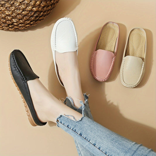 Damloafers med klassisk preppy-stil och komfort för vardagsbruk
