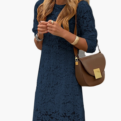 Damklänning Elegant Långärmad Bodycon Mönstrad Fest & Vardag