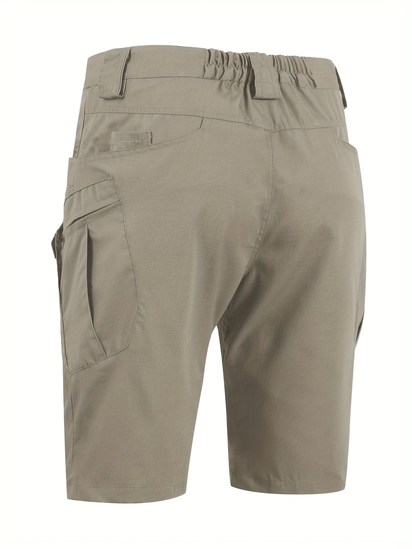 Herrar Taktiska Shorts med Flera Fickor och Bälte – Perfekta för Vandring & Utomhusaktiviteter