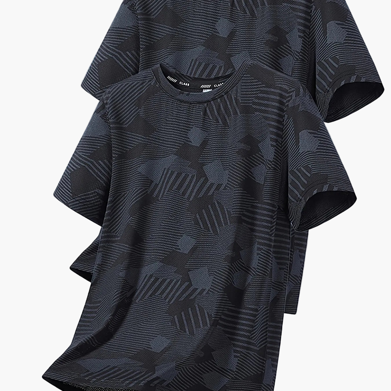 Herr T-shirt Set – Avslappnad Tropisk Stil, Perfekt för Vardagsbruk och Semester