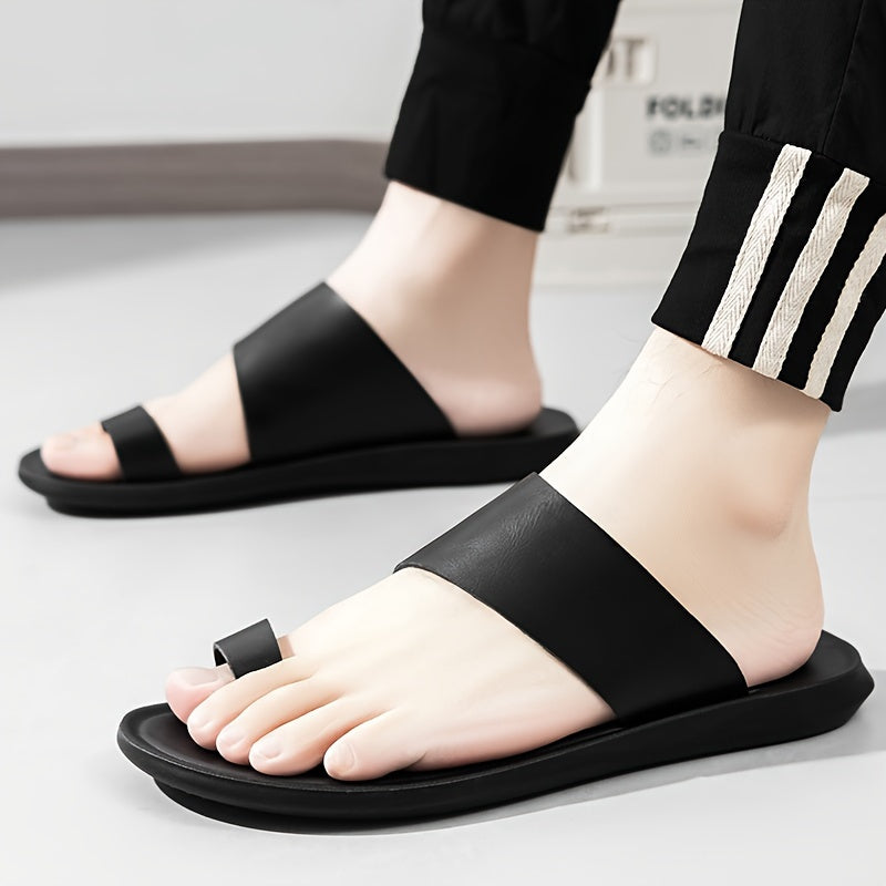 Herrarnas trendiga slip-in sandaler för vardag och fritid