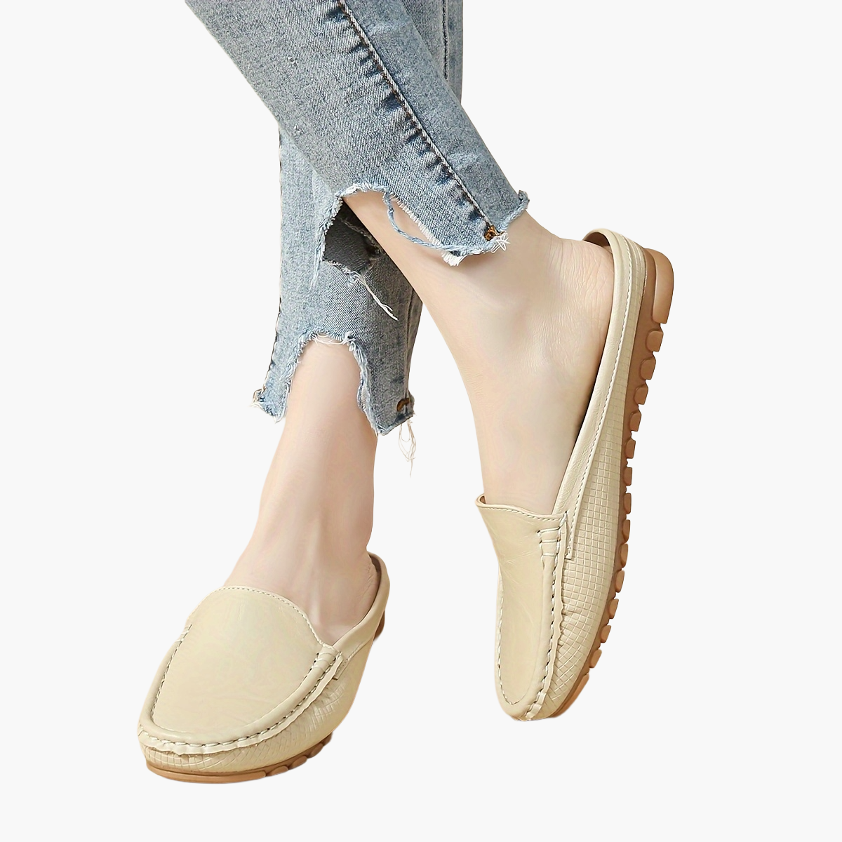 Damloafers med klassisk preppy-stil och komfort för vardagsbruk