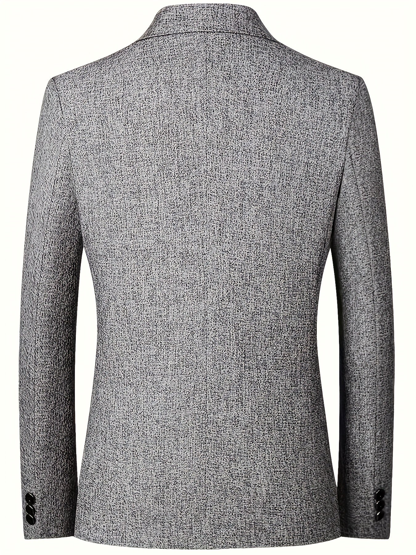 Herr Kavaj - Modern Stil för Affär och Fest, Enkelknäppt, Vår/Sommar