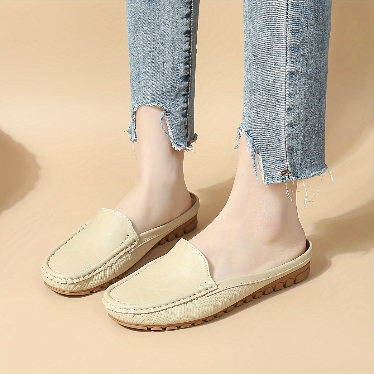 Damloafers med klassisk preppy-stil och komfort för vardagsbruk