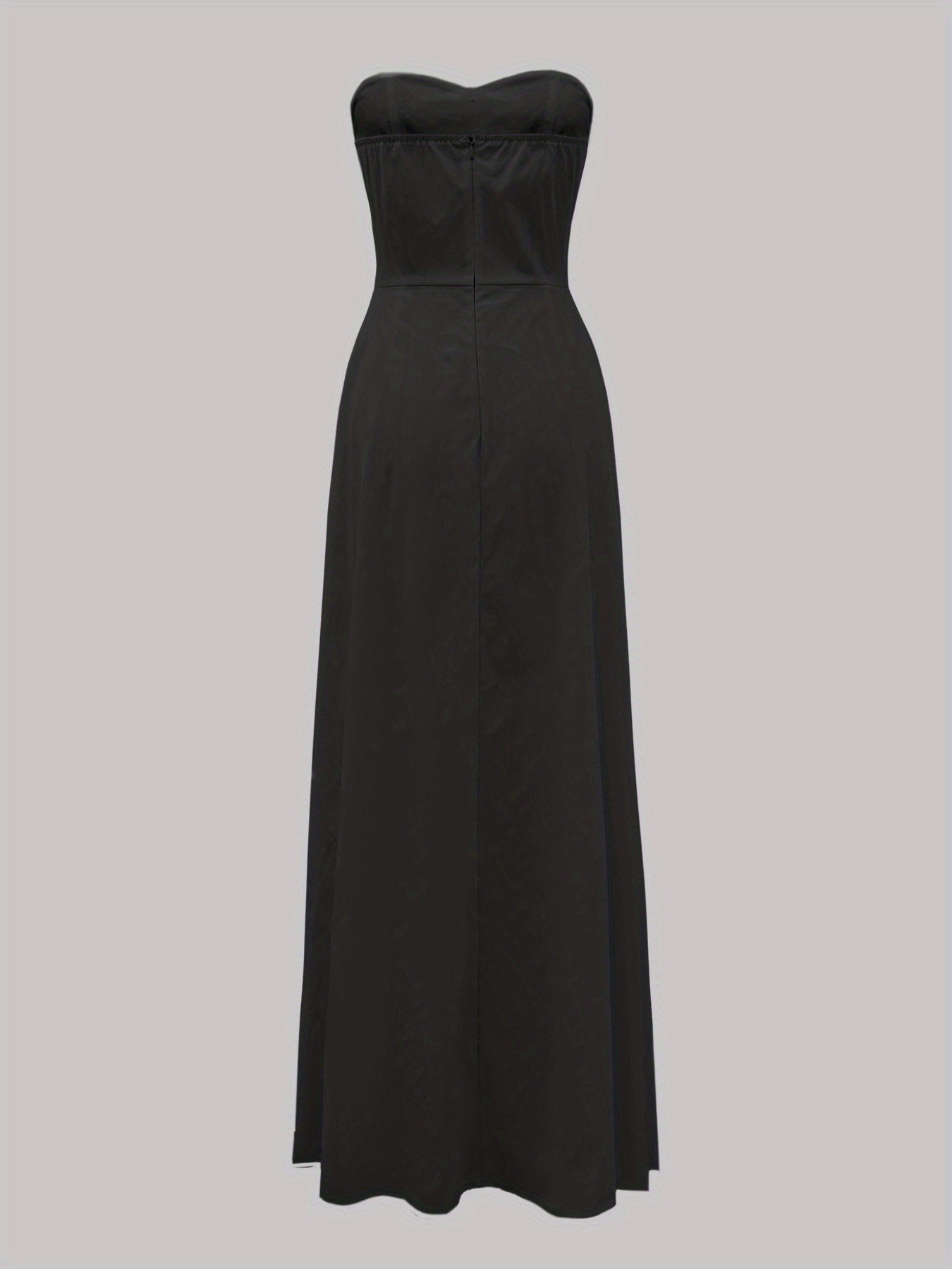 Dam Elegant Aftonklänning Bandeau Stil Fest och Gala