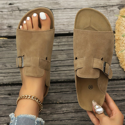 Dam Sandaler med Spänne Slip-in Vardag Bekväm Stil