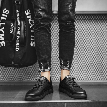 Herr Sneakers Mode Skor med Komfort och Stöd för Vardag och Arbete