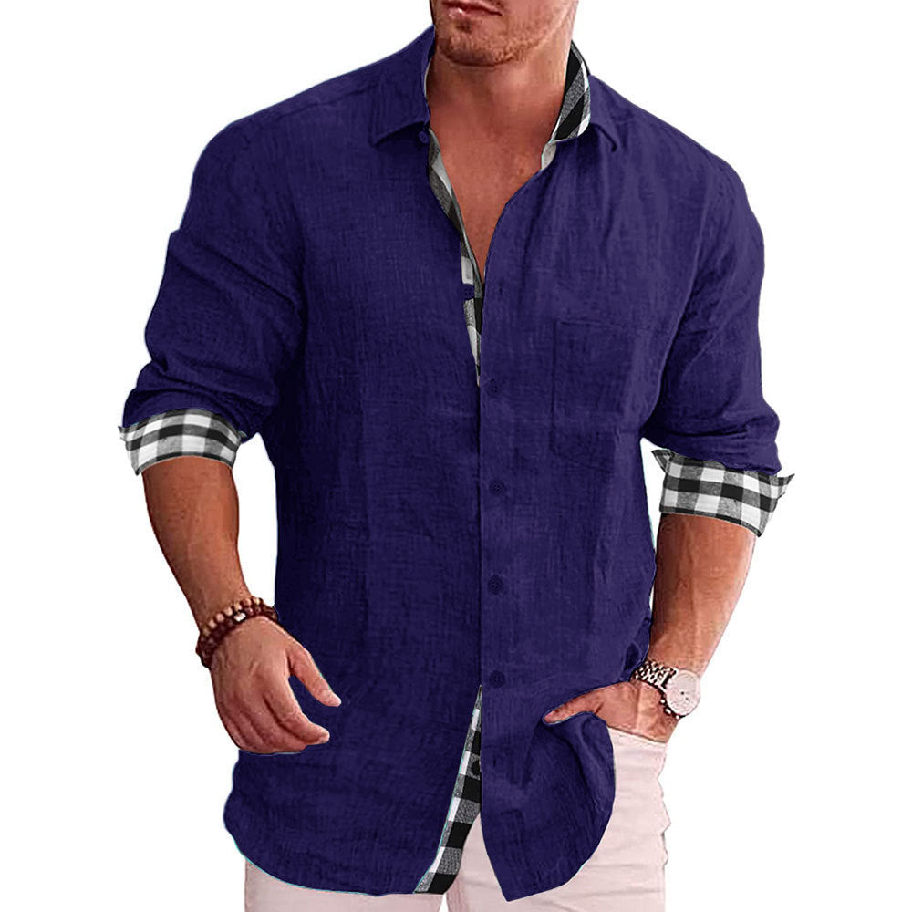 Owen – Långärmad Herrskjorta i Casual Stil