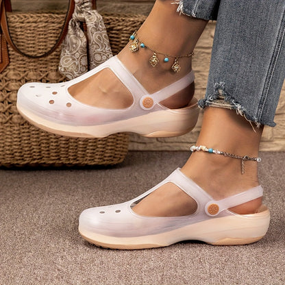 Dam Sandaler Plattform Mary Jane Stil – Bekväma och Stilrena Vardagsskor