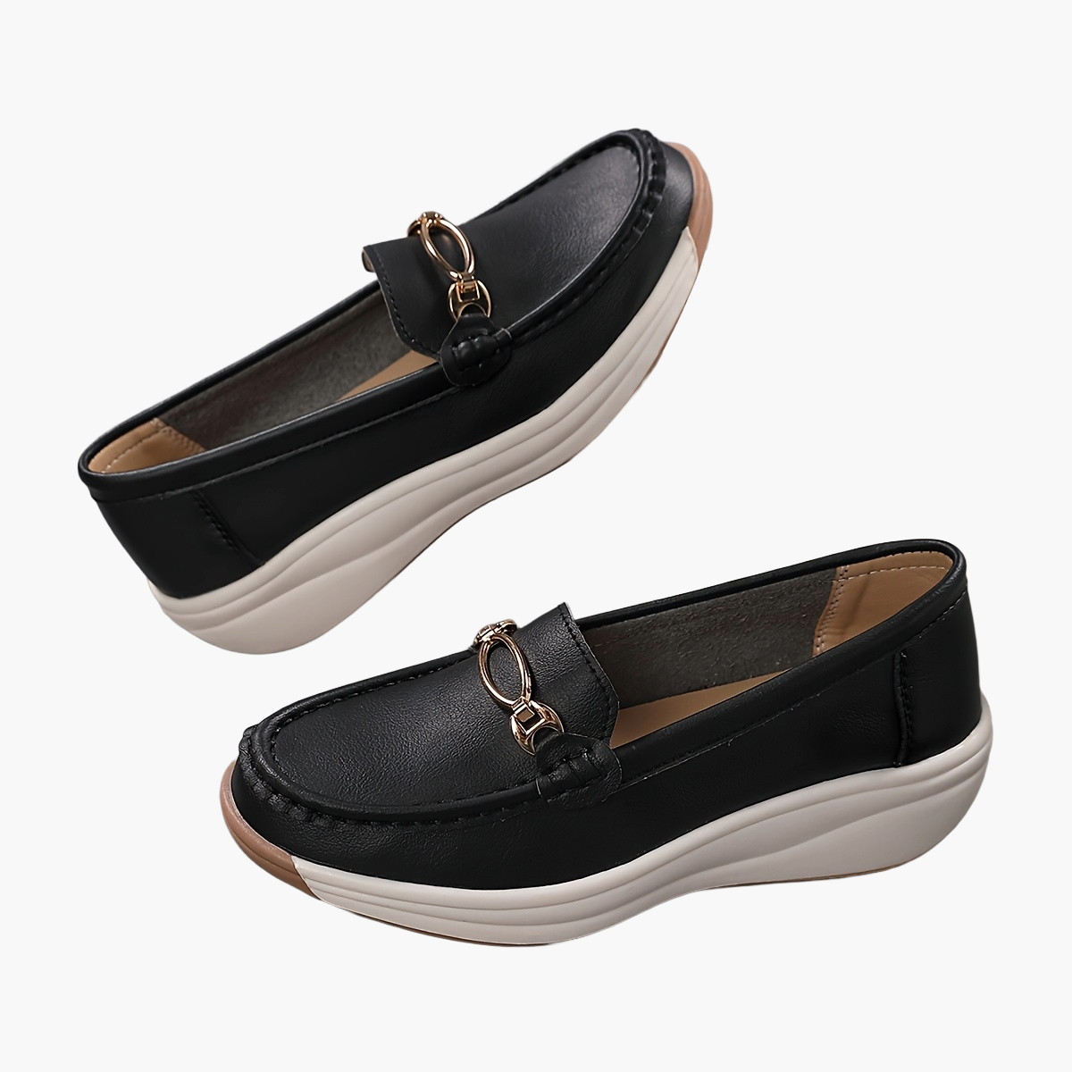 Damskor Loafers Elegant Slip-on för Vardag och Arbete