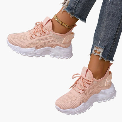 Dam Sneakers Sportig Stil Löparskor för Vardagsbruk och Träning