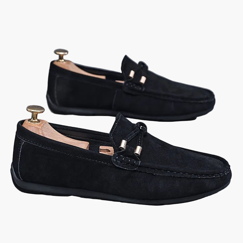Herr Loafers Slip-on Casual Eleganta Skomode för Vardag och Streetwear