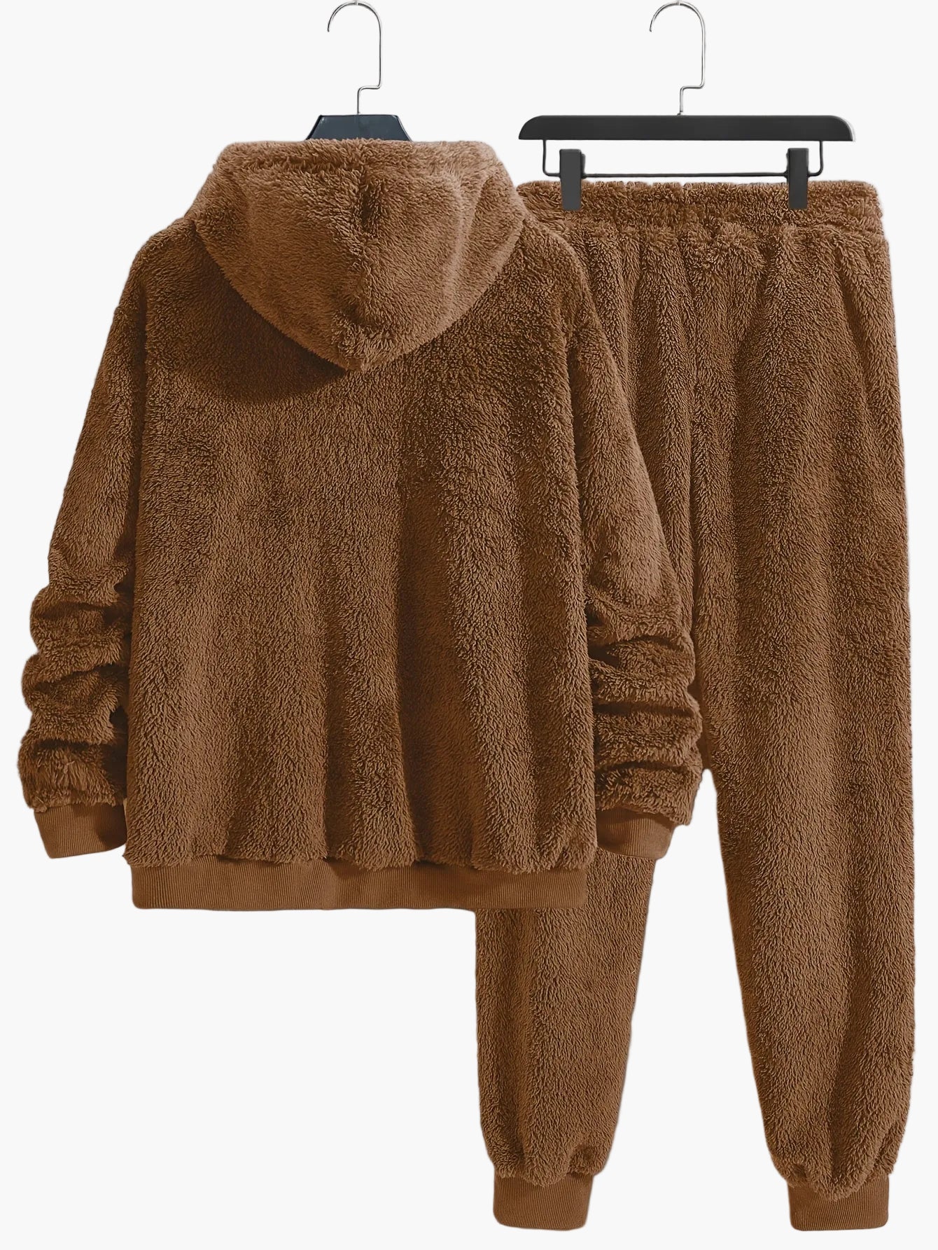 Herrarnas mysiga tvådelade lounge-set med huva – avslappnad höst/vinter-outfit