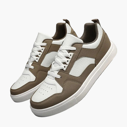 Herr Sneakers Låg Modell Preppy Stil för Vardagsbruk