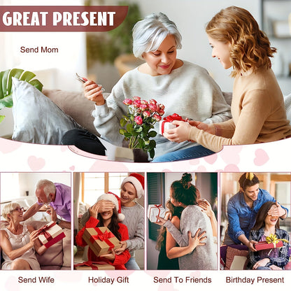 Kvinnors necessär med solros och texten 'Best Mom Ever' – Trendig present till mamma