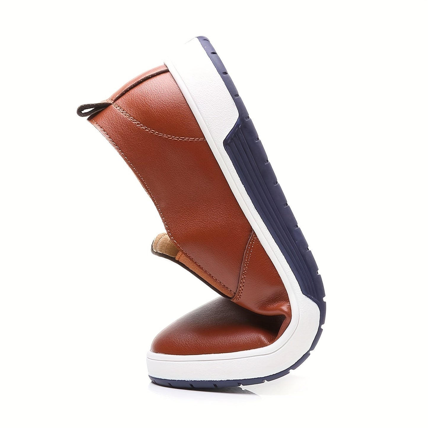 Herr Slip-on Sneakers Casual Vardagsskor Låg Klack Bekväma