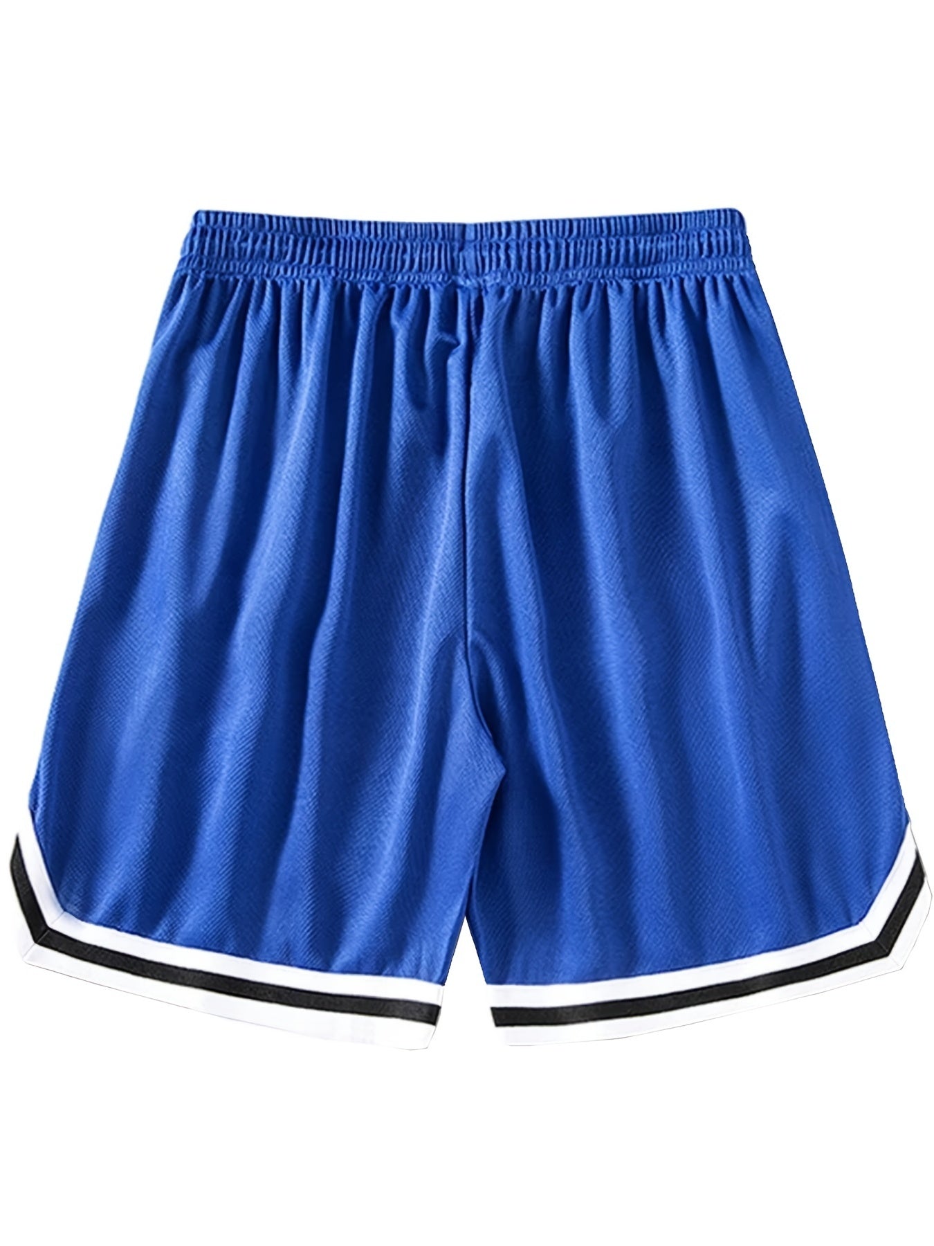 Herr Sportiga Basketshorts med Los Angeles-tryck, Löst Passform, Perfekt för Träning och Fritid