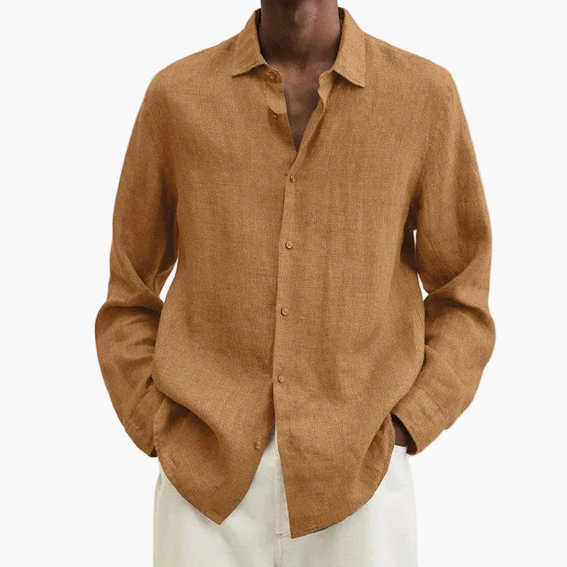 Herrskjorta Oversize Flanell Stil – Avslappnad och Trendig Vardagslook