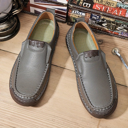Herrloafers Slip-on Casual Skor för Vardag och Fritid