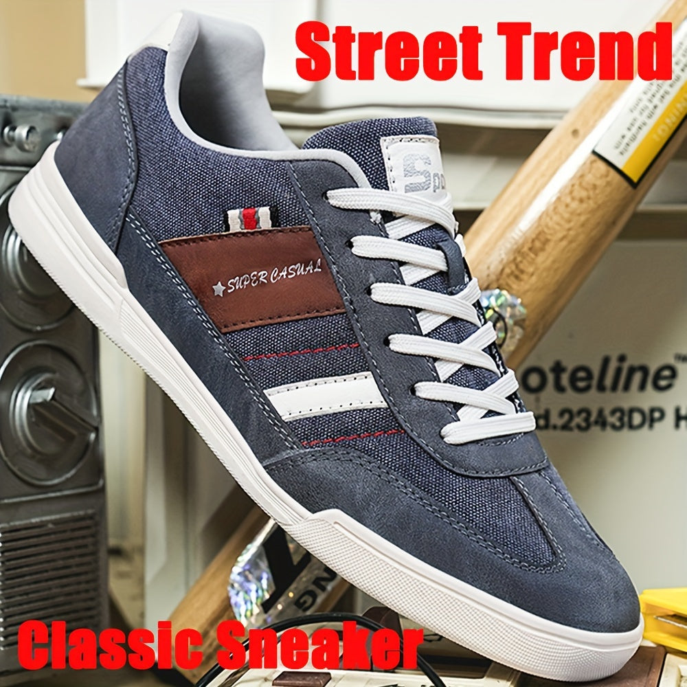 Herr Sneakers Sportig Vardagssko Retro Stil för Daglig Användning