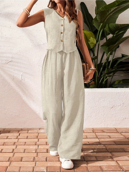 Dam Byxdress Ärmös Elegant Västlook Vår/Sommar Fest & Vardag