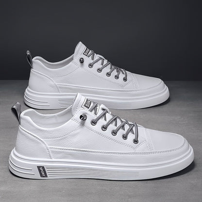 Herr Sneakers Låga Sportiga Vardagsskor Modern Streetstil
