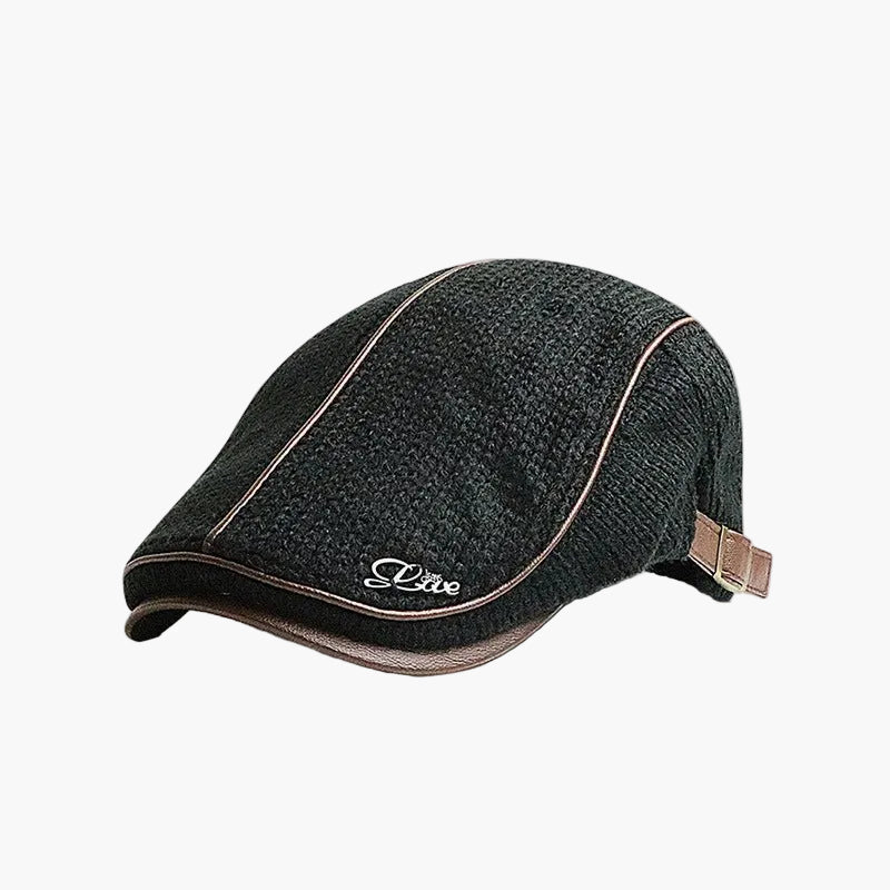 Herrkeps Flat Cap Klassisk Stil Justerbar Elegant Vardagsbruk