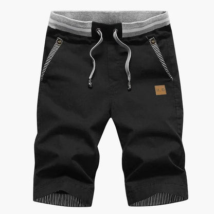 Herr Shorts Knälånga Avslappnade Chinos för Sommar och Fritid