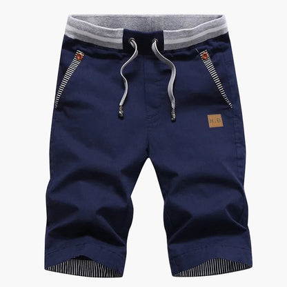 Herr Shorts Knälånga Avslappnade Chinos för Sommar och Fritid