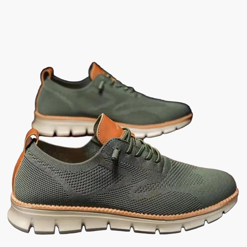 Herr Sneakers Sportig Låg Profil Vardagsstil