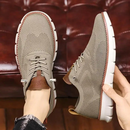 Herr Sneakers Sportig Låg Profil Vardagsstil