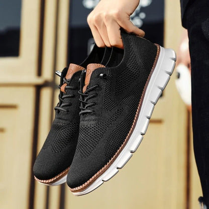Herr Sneakers Sportig Låg Profil Vardagsstil