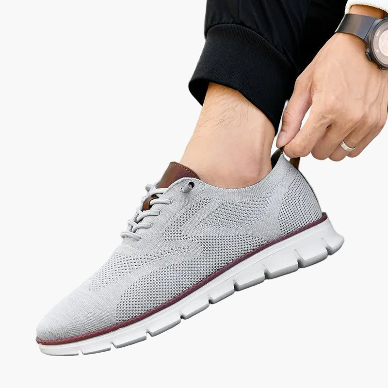 Herr Sneakers Sportig Låg Profil Vardagsstil