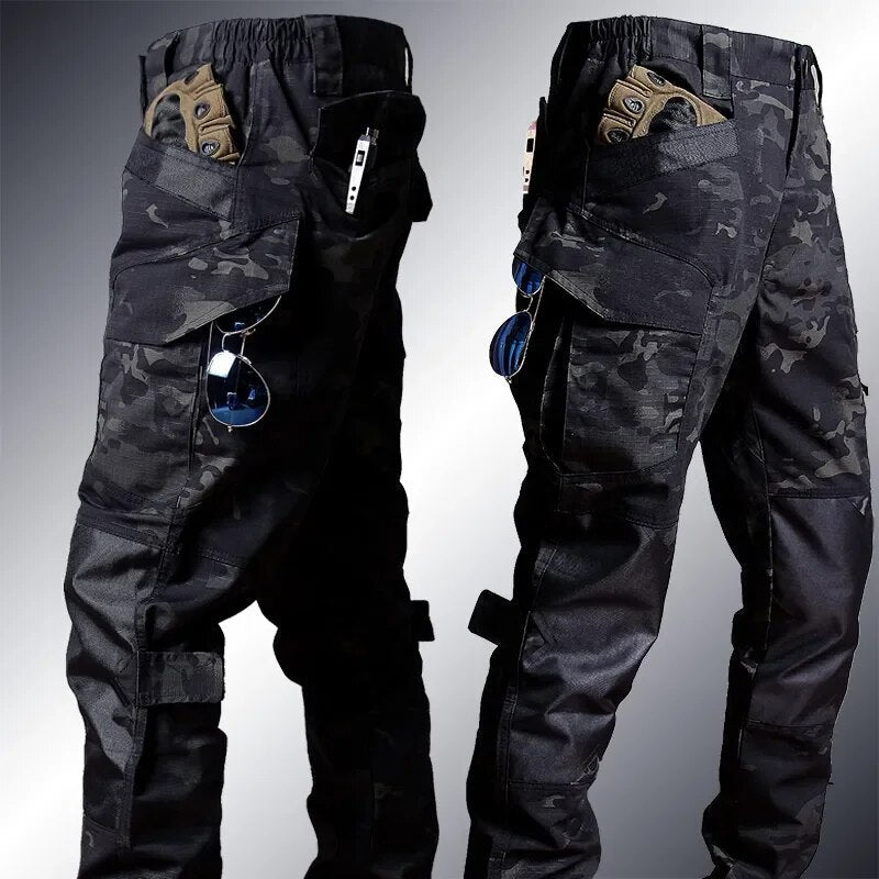 Herr Tactical Set – Taktisk Uniform för Män, Funktionell och Vattentålig för Outdoor och Arbete