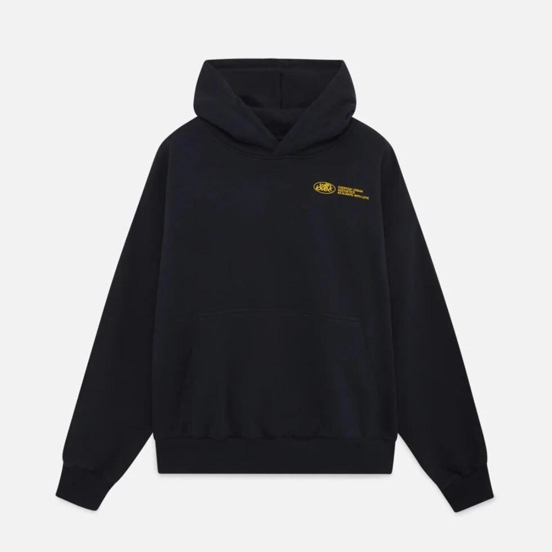 Dam Hoodie med Tryck och Avslappnad Passform – Trendig Vintertröja för Vardag och Fritid