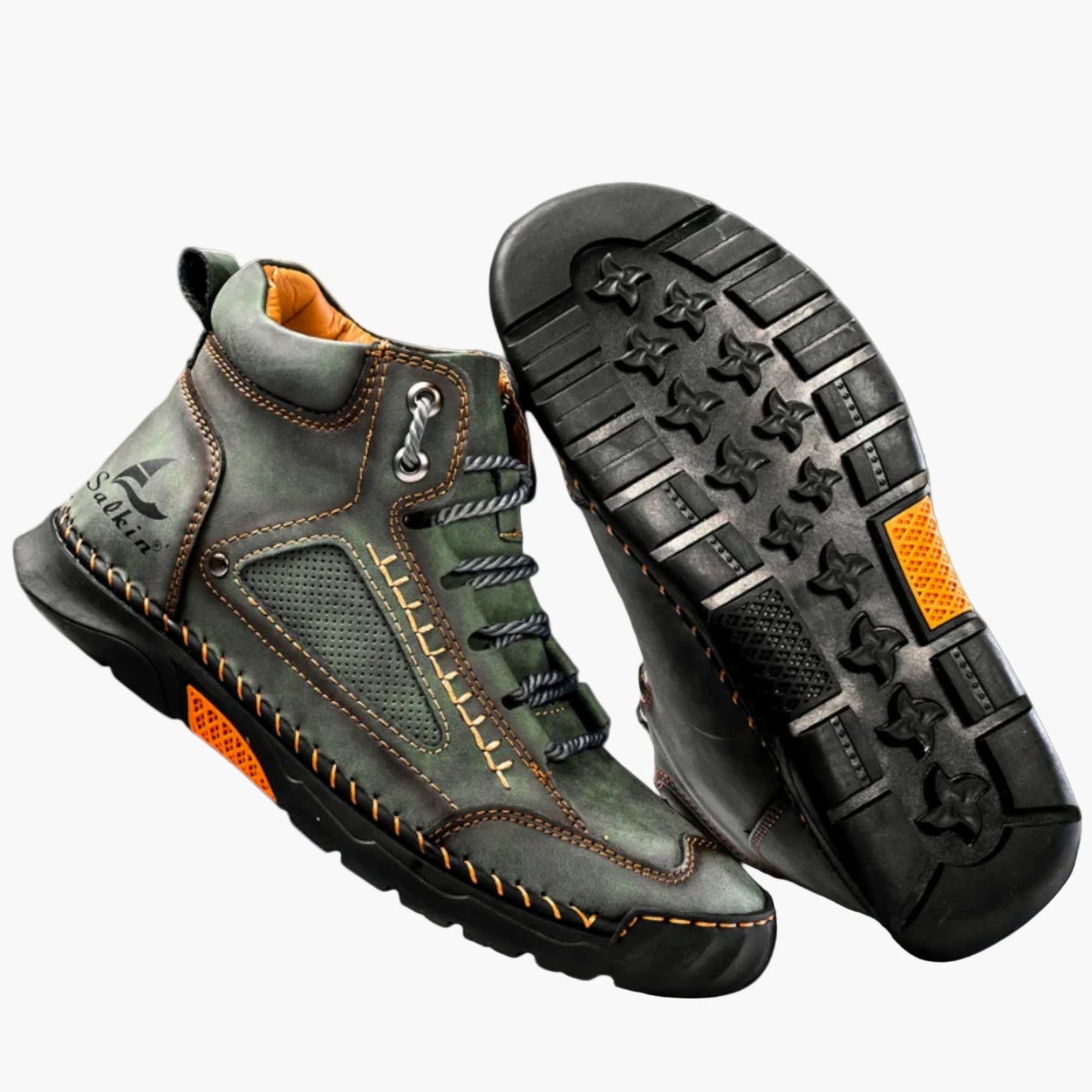 Herr Sneakers Boots – Trendiga fritidsskor med halksäker sula och modern design