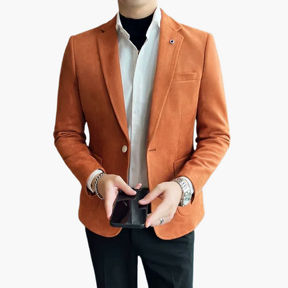 Herr Elegant Kavaj Slim Fit – Perfekt för Fest & Affär