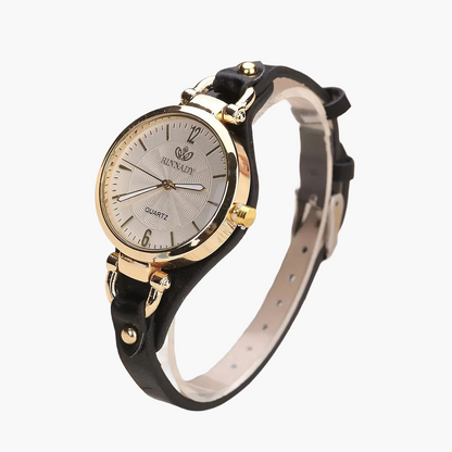 Damklocka vintage stil elegant vardagsur quartz